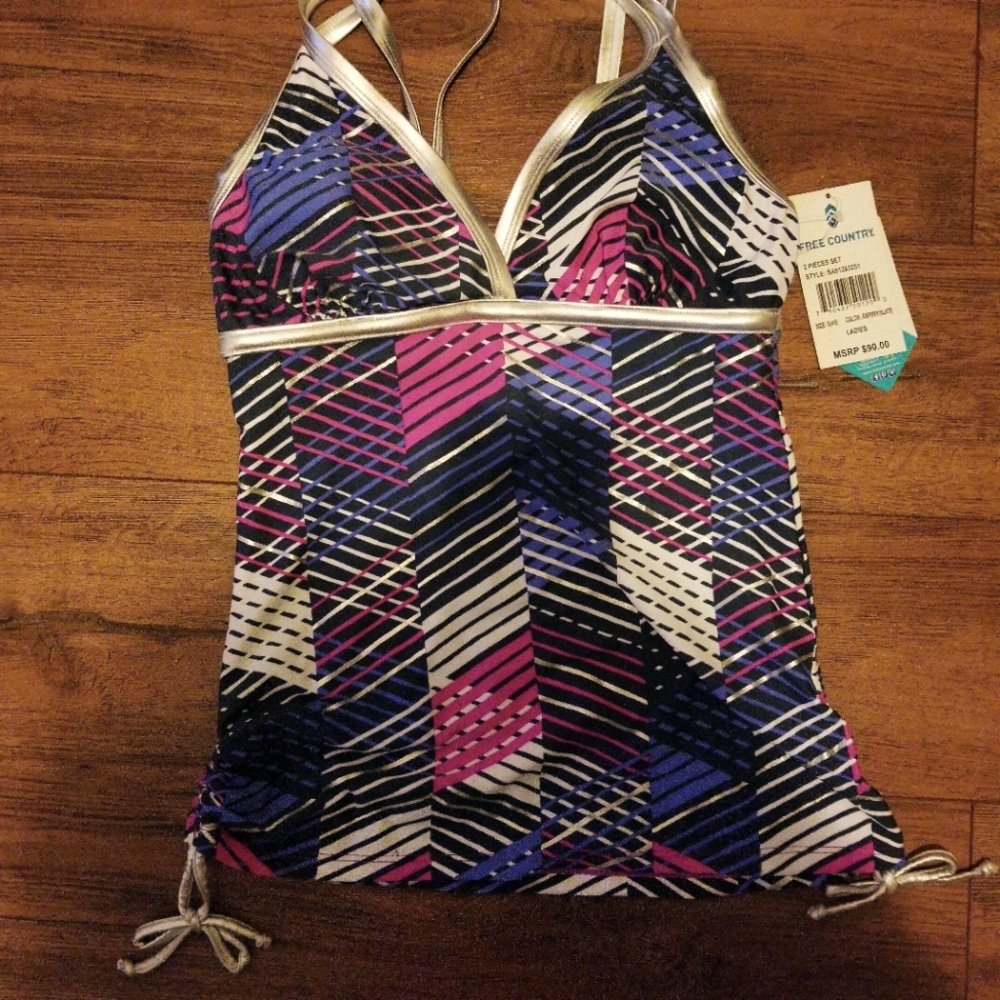 Free Country 2 PC. Bikini Sz S 4-6
